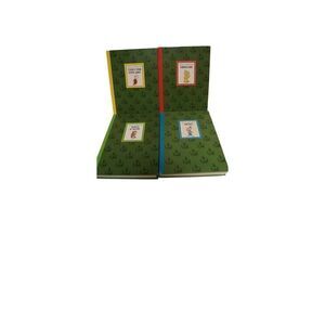 THE WONDERFUL WORLDS OF WALT DISNEY 1965 4 HB BOOK BOX SET *MISSING OUTER BOX* I